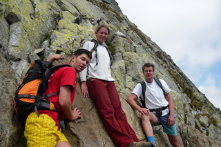 So Samuelom a Monikou v Priečnom sedle, 2009