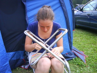 Monika v Dolomitoch, Cortina, 2009